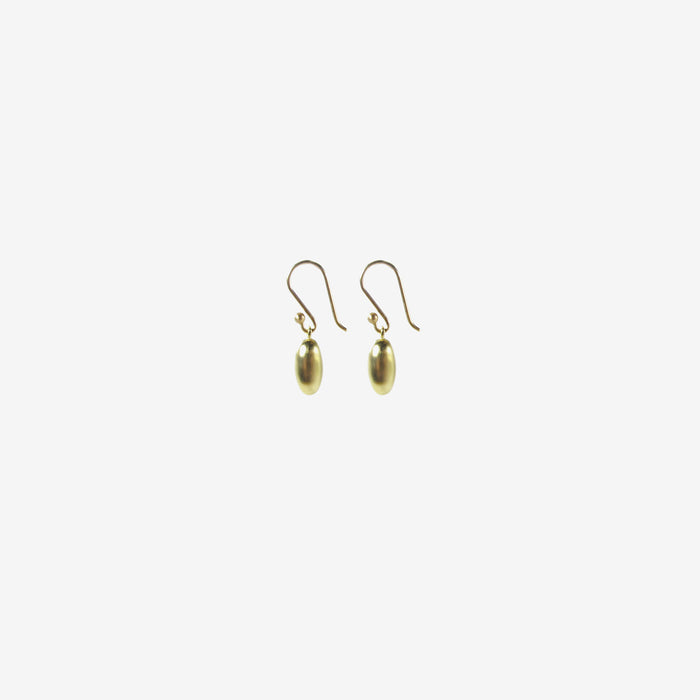 TED MUEHLING 18K GREEN GOLD PLATED MELONS