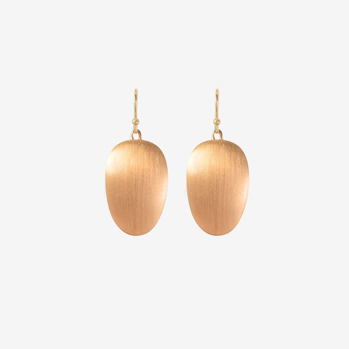 TED MUEHLING 18K PINK GOLD PLATED LARGE CHIPS