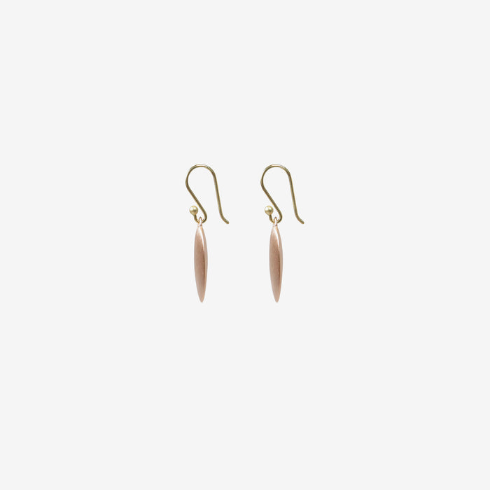 TED MUEHLING 18K PINK GOLD PLATED SMALL CHIPS