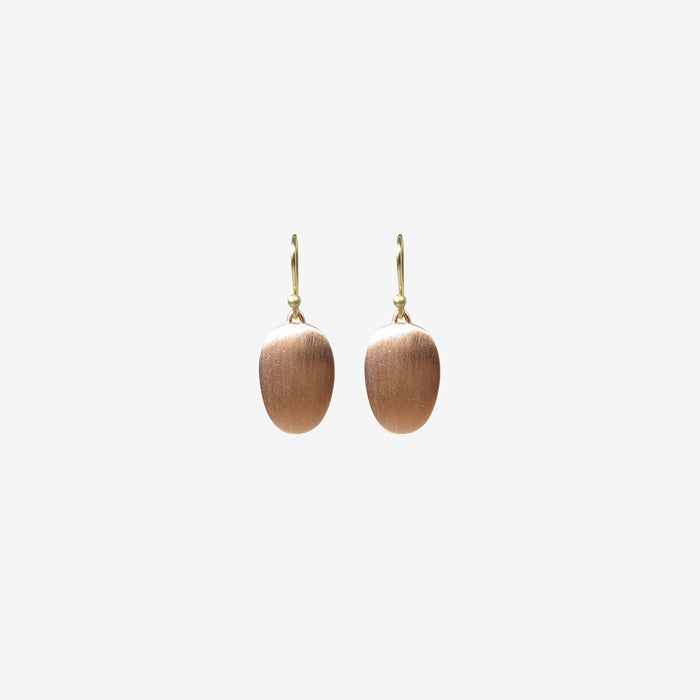 TED MUEHLING 18K PINK GOLD PLATED SMALL CHIPS