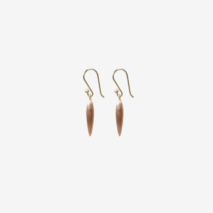TED MUEHLING 18K PINK GOLD PLATED SMALL RICE