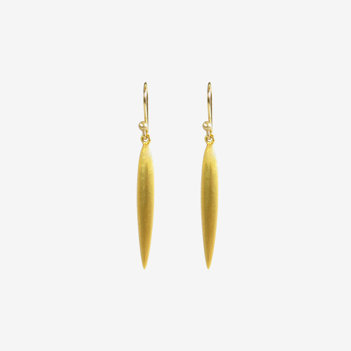 TED MUEHLING 24K GOLD PLATED LARGE RICE