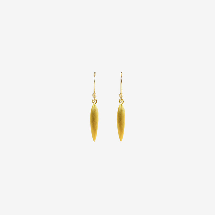 TED MUEHLING 24K YELLOW GOLD PLATED SMALL RICE