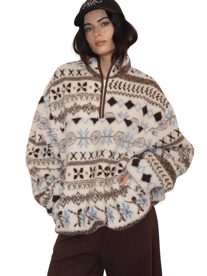 The Carmen Fleece Pullover