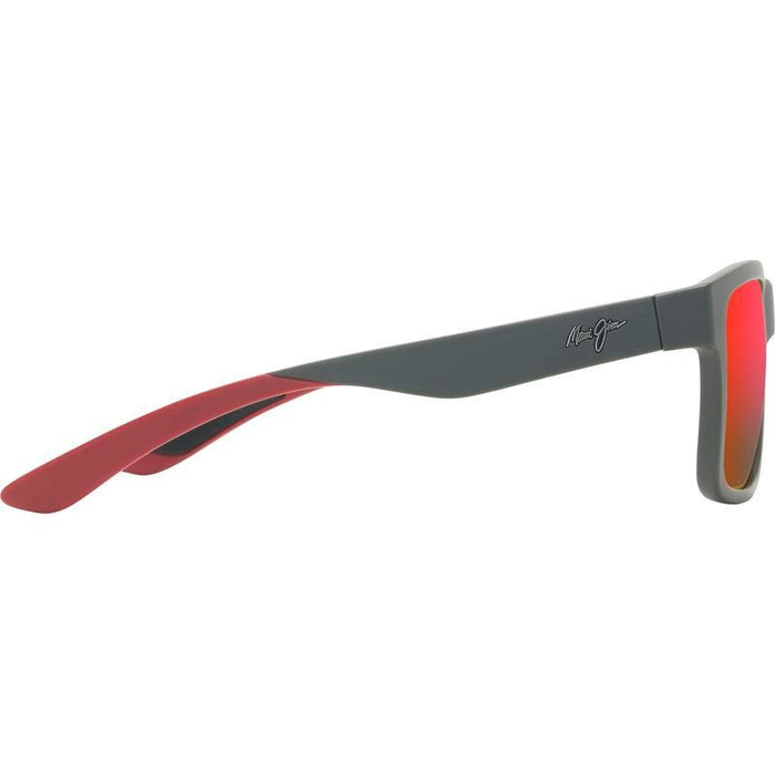 The Flats, Dark Grey and Brick Red/Hawaii Lava Glass Polarised Lenses