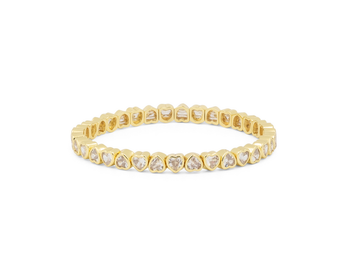 THE HEART FLEX TENNIS BRACELET