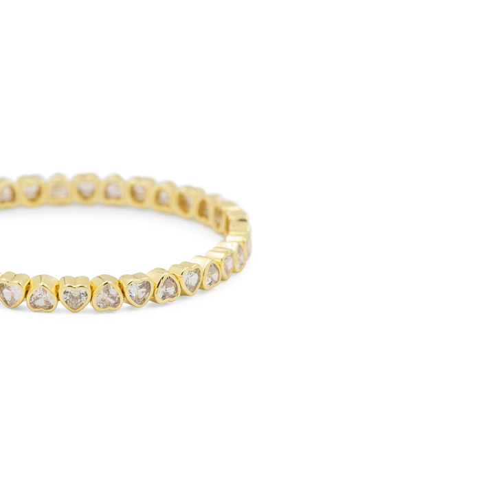 THE HEART FLEX TENNIS BRACELET