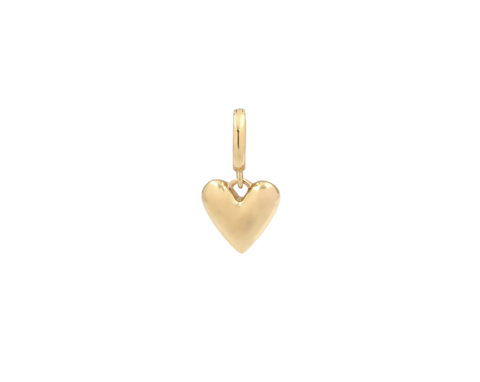 THE MINI PUFFED HEART CHARM