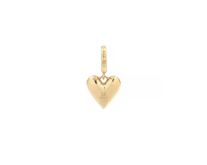 THE MINI PUFFED HEART CHARM