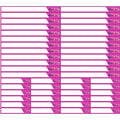 The Original Pink Box PBMLPBLN Magnetic Toolbox Labels, Blank, Pink