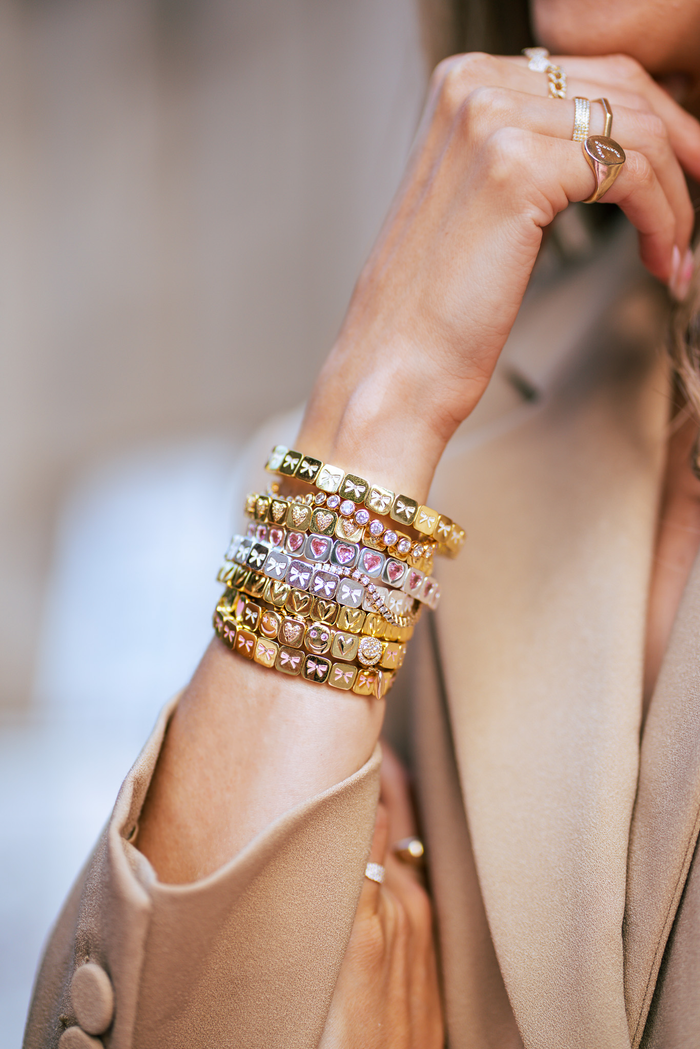 THE PINK LOVE LOCK BRACELET