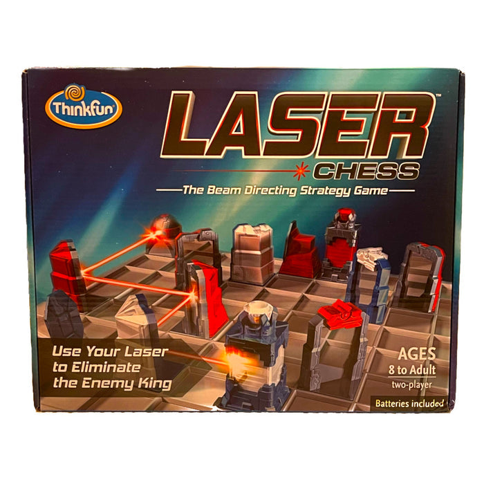 Thinkfun Laser Chess, The Beam Directing Strategy Game. Use Your Laser To Eliminate The Enemy King. Ages 8 And Up.