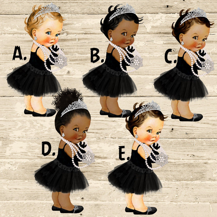 Tiffany's Baby Shower Stickers Or Favor Tags