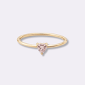 Timeless Heartstone Ring - Ornaments Co - 18K Gold Plated