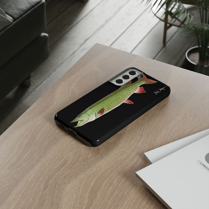 Trophy Muskie Black Phone Case (Samsung) Printify
