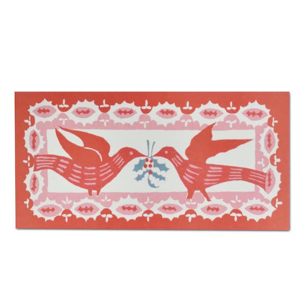 Two Christmas Birds