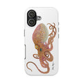 Two Spot Octopus White Phone Case (iPhone) Printify
