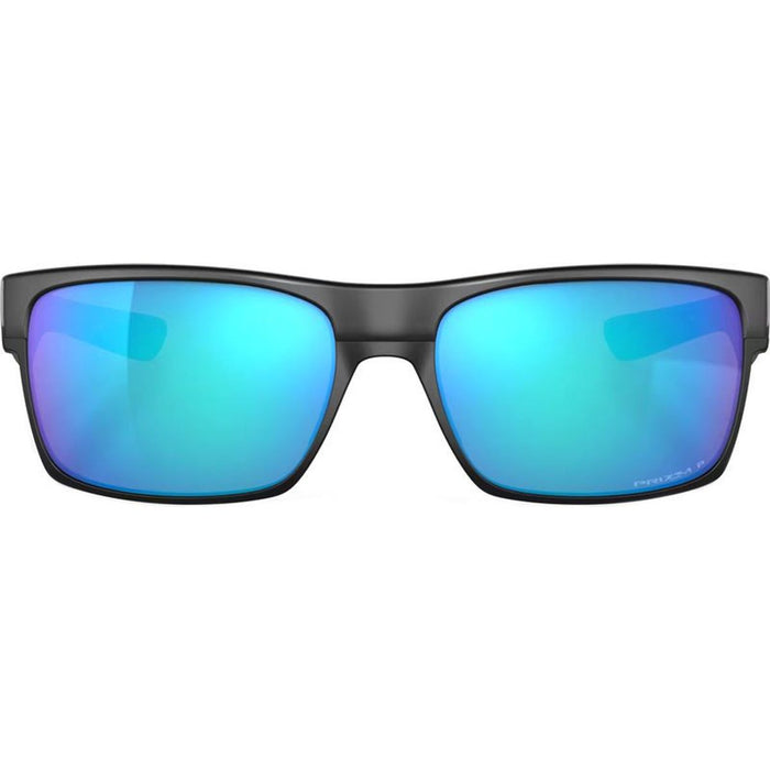 Twoface, Matte Black/Prizm Sapphire Polarised Lenses