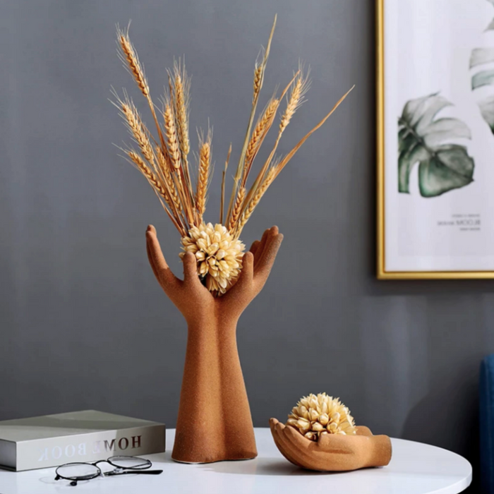 Upheld Hands Vase