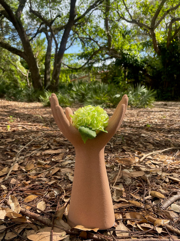 Upheld Hands Vase