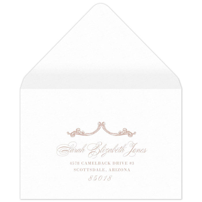 Valentina Reply Card Envelope