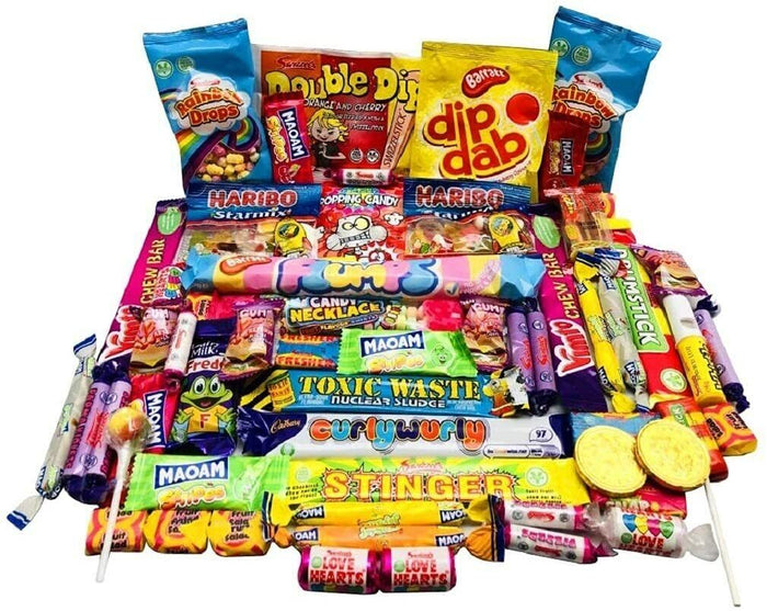 Valentines  Day Retro Sweet Box Gift Hamper Present
