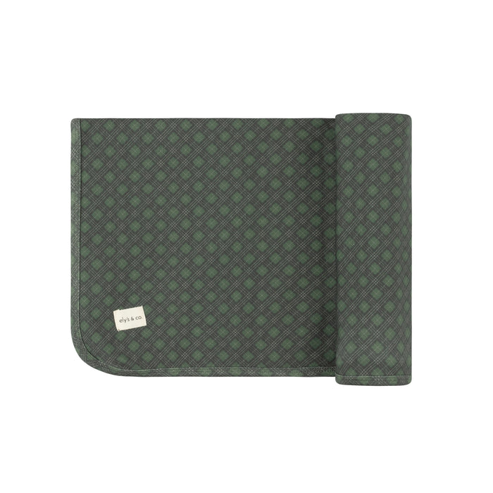 Velour Plaid Bear Collection - Blanket