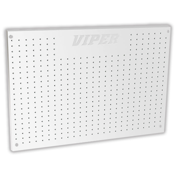 Viper Tool Storage V2436PBWH 18G Steel Pegboard, 24 X 36, White, White