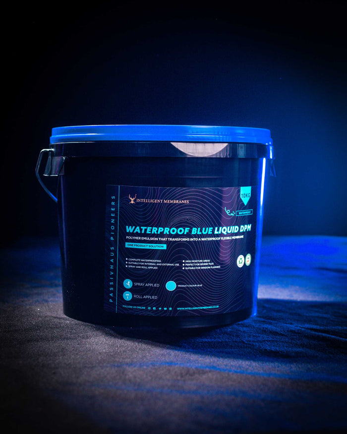 Waterproof Blue liquid DPM damp proof membrane 10kg roller applied