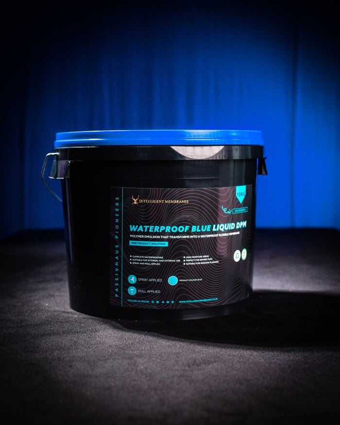 Waterproof Blue liquid DPM damp proof membrane 10kg roller applied