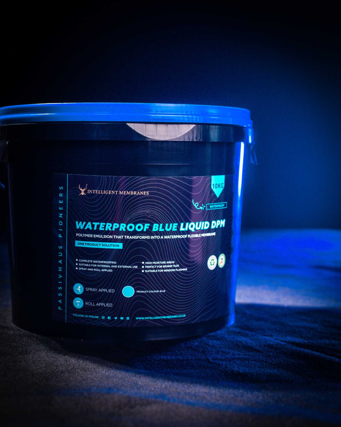Waterproof Blue liquid DPM damp proof membrane 10kg roller applied