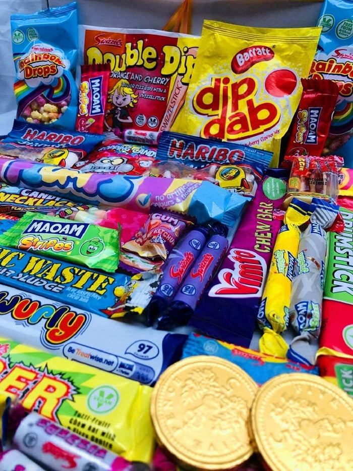 Well Done Football Pick N Mix Ultimate Retro Sweets Box Sweet Candy Hamper