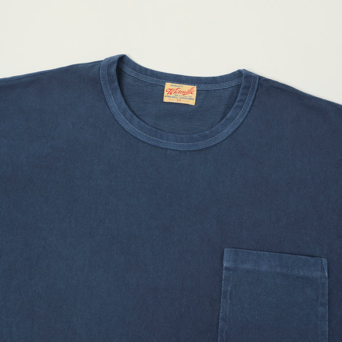 Whitesville Pigment Dye Pocket T-Shirt - Navy