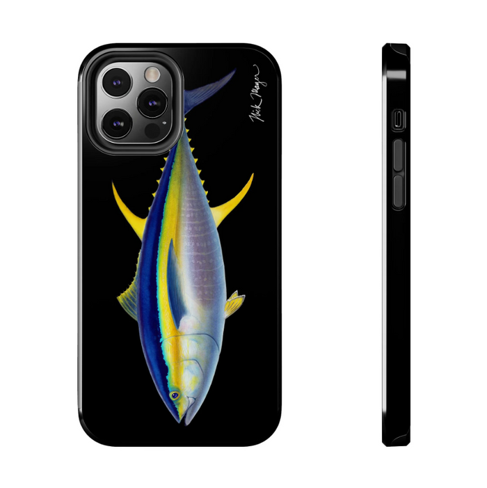 Yellowfin Tuna Black iPhone 12 Pro Case - Clearance / Final Sale Nick Mayer